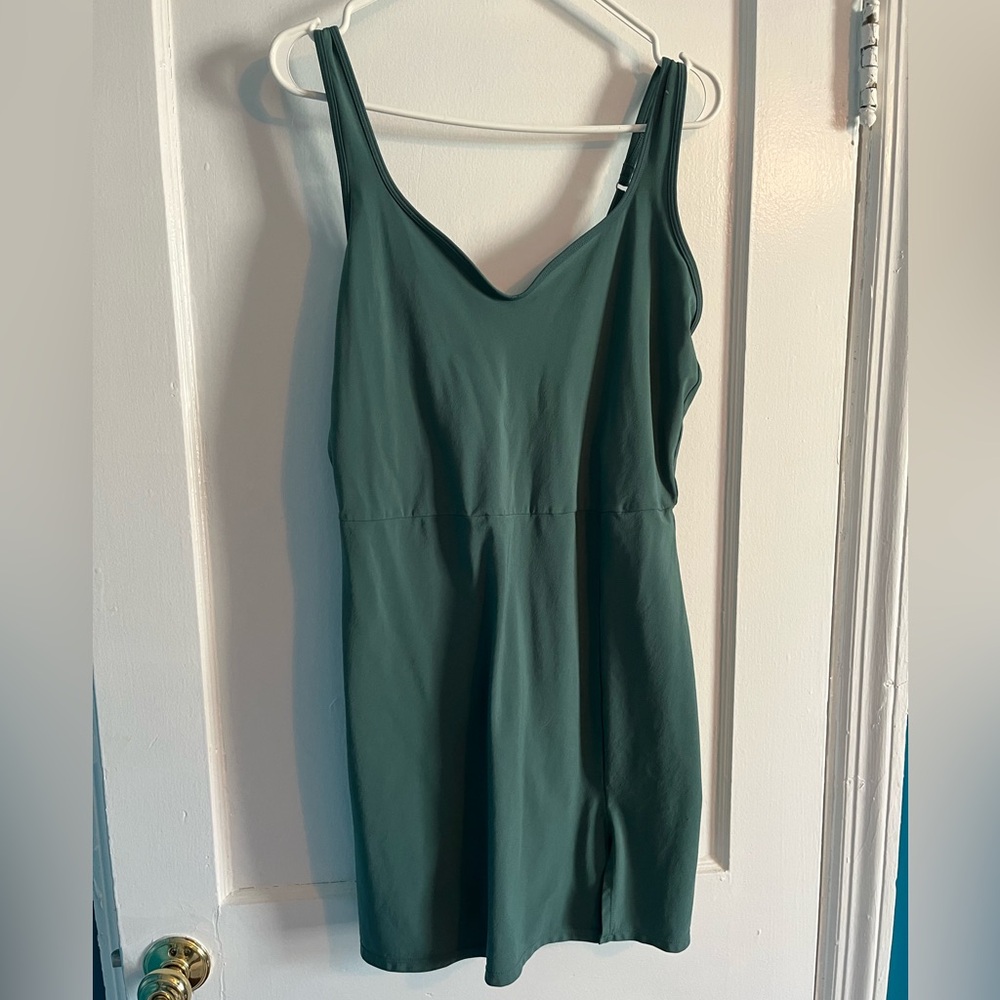Abercrombie & Fitch Green Athletic Skort Dress